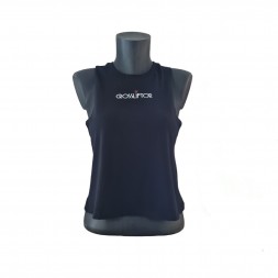 Camiseta de tirantes CrossLiftor para mujer - Negro 1