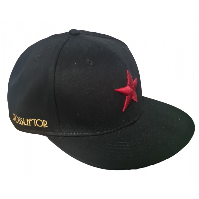 Snapback Black cap - CrossLiftor 3
