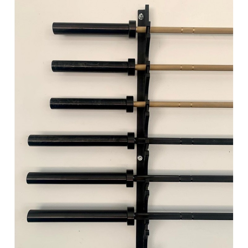 Wall rack for 8-Barbells 1