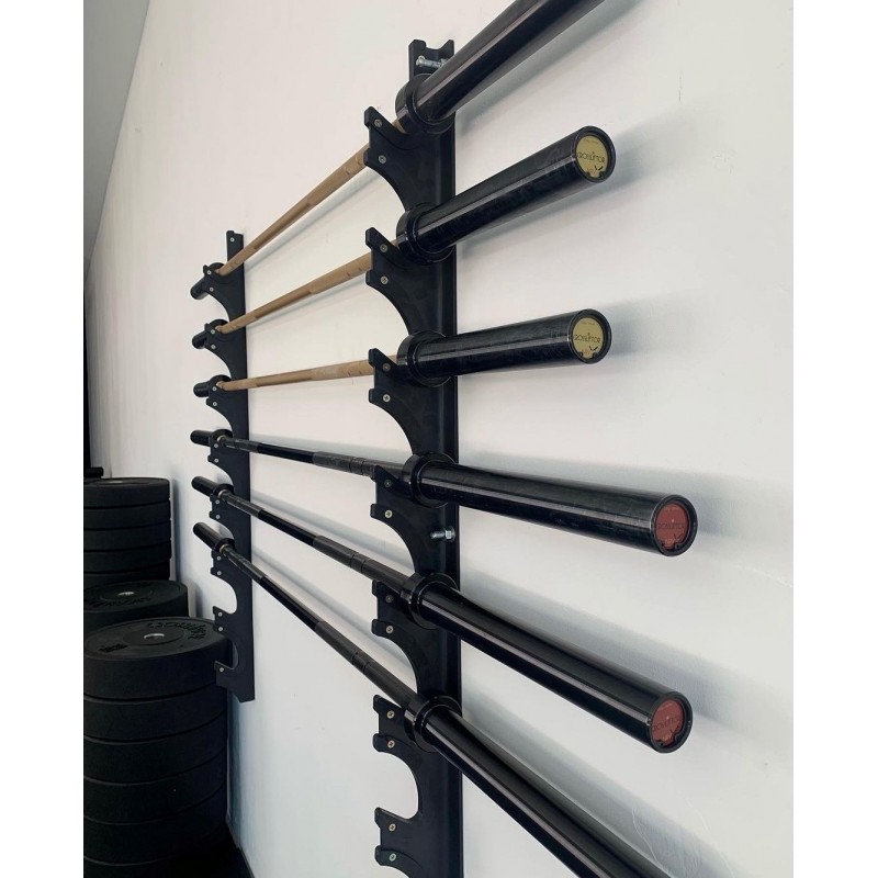 Wall rack for 8-Barbells Crossliftor