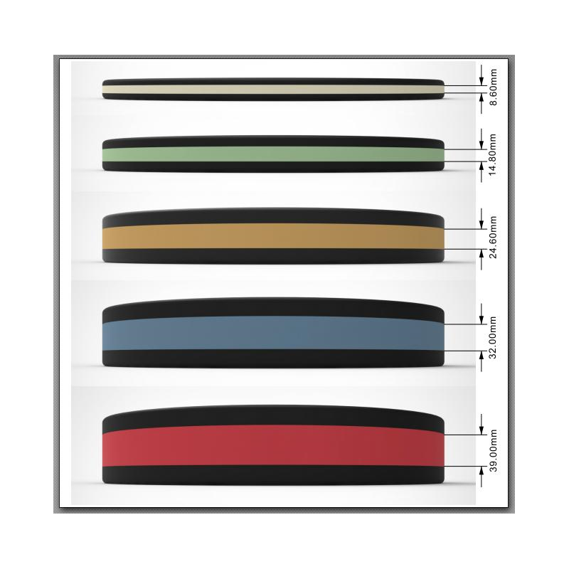 Bumper Plate Stripe - Pair