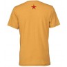 T-Shirt CrossLiftor Homme - Moutarde - Dos