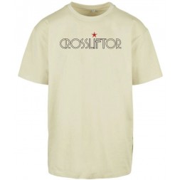 T-Shirt Oversize CrossLiftor Homme - Soft Yellow