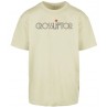 T-Shirt Oversize CrossLiftor Homme - Soft Yellow