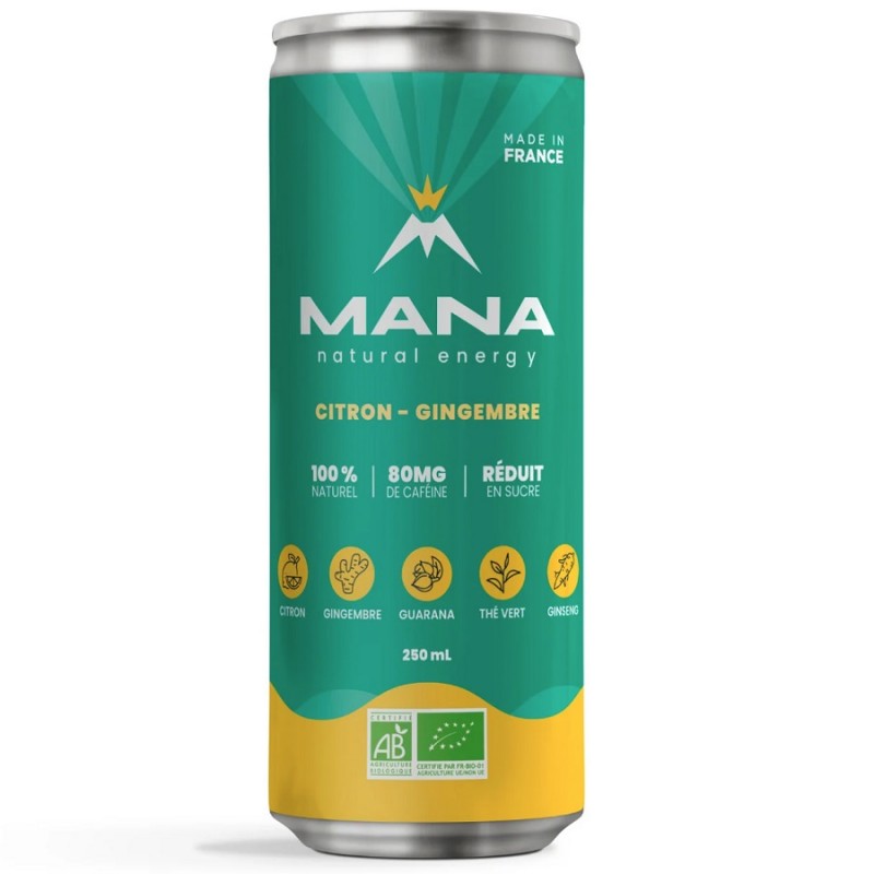 Mana Natural Energy Blueberry Mint Natural Energy Drink
