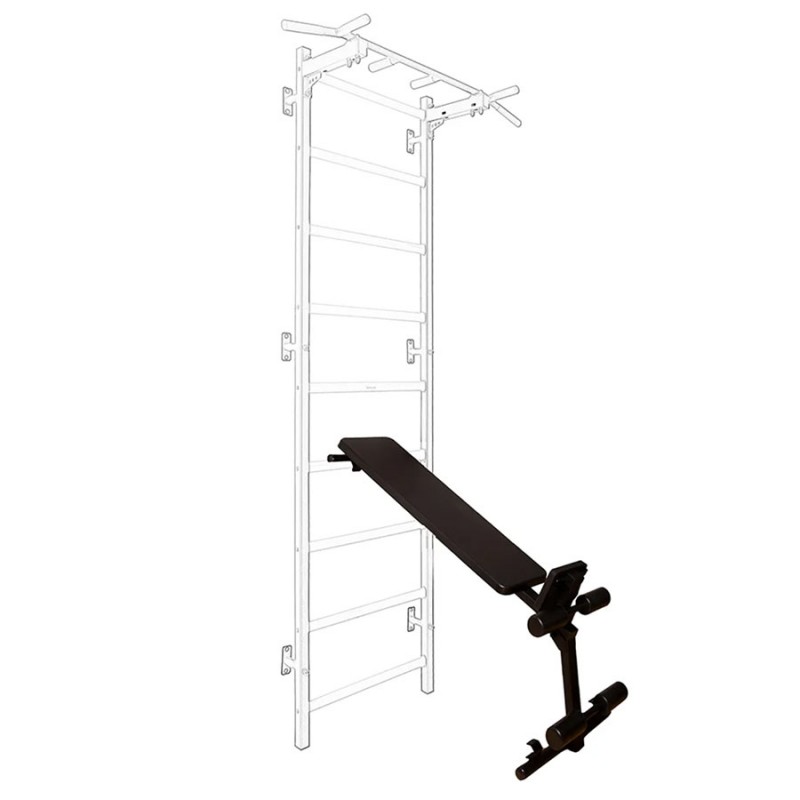 Banco para taburete BenchK madera/metal 240cm