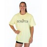 T-Shirt Oversize CrossLiftor - Soft Yellow