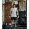 T-Shirt CrossLiftor Homme - Organic Wod Blanc